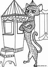 Madagascar Coloring Pages Gia Dibujos Template Colorear sketch template
