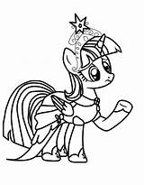 Coloring Pony Little sketch template