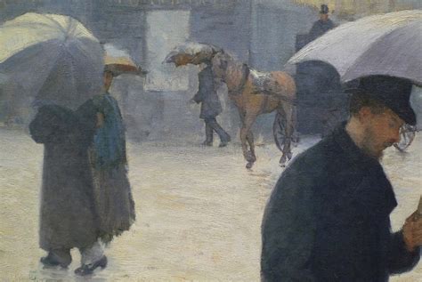 Paris Street Rainy Day By Gustave Caillebotte On