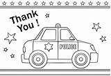 Thank Responders Appreciation Enforcement Colouring Pobarvanke Poklici Supercoloring Helpers Community sketch template