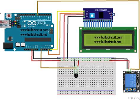 arduino project  arduino based thermostat  relay buildcircuitcom