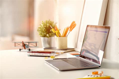 office work table  laptop rotorua web design search engine optimisation