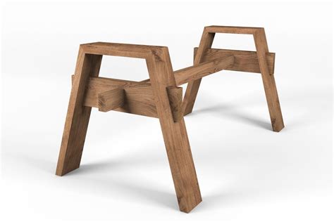 tischgestell selber bauen holz solider tisch aus altholz selber bauen