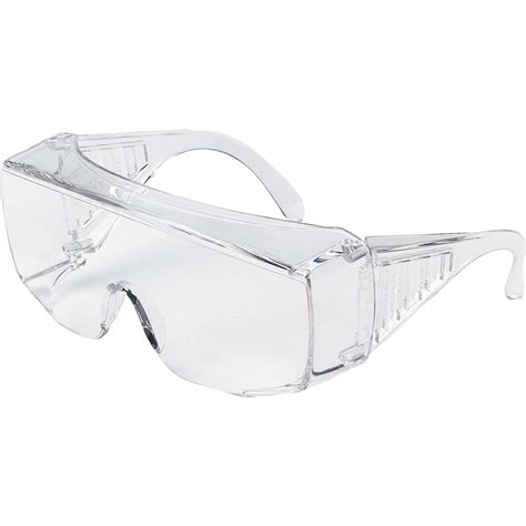 9800 series clear uncoated lens safety glasses