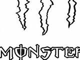 Monster Energy Coloring Clipartmag Pages Drink Clipart sketch template
