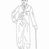 Chaplin Colorear Ausmalen Hellokids Charles Keira Knightley Coloriages sketch template