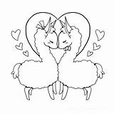Llama Alpaca Coloriage Yampuff Lineart Llamas Animal Getdrawings Llamacorn Getcolorings Alpacas Coloriages Malvorlagen Animaux Hat Bernadette Depuis sketch template