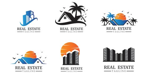 estate logo vector art icons  graphics