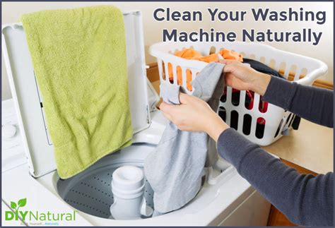clean washing machine  top loading washer naturally