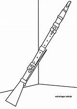 Oboe Instrumentos Musicales Malvorlagen sketch template