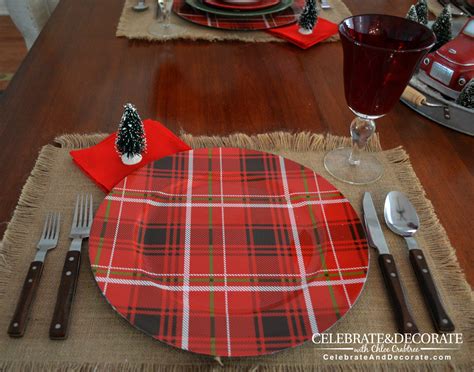 a rustic christmas tablescape celebrate and decorate