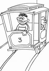 Coloring Pages Francisco San Getcolorings Cable Car sketch template