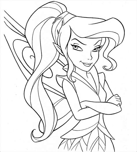 fairy coloring pages coloringbay