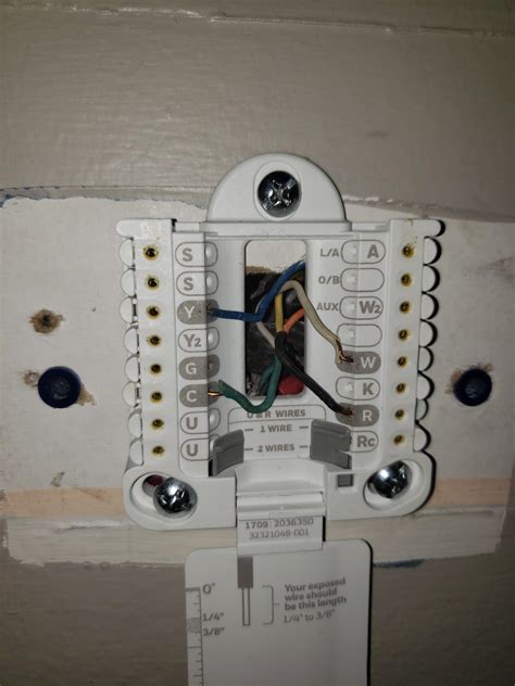 blue wire  thermostat