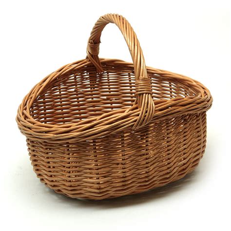wicker carry basket  prestige wicker notonthehighstreetcom