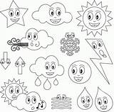 Weather Coloring Pages Preschool Kids Cold Printable Drawing Worksheet Color Sheets Worksheets Seasons Getdrawings Cowboys Dallas Sunny Winter Thermometer Popular sketch template