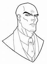Lex Luthor Drawing Coloring Pages Sketch Pic Getcolorings Corey Printable sketch template