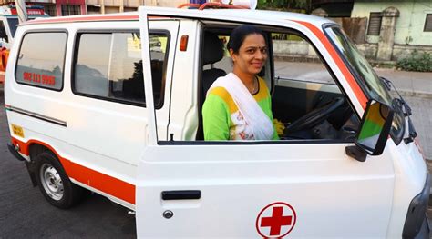 proud   work    pandemic  sole female ambulance driver  pune pune news