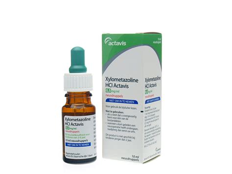 xylometazoline voor de neus medicijnen medicijninformatie efarma