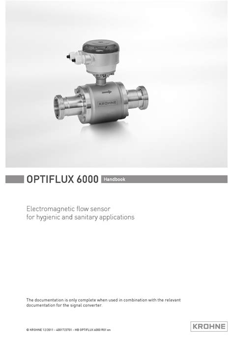 krohne enviromag  wiring diagram