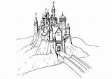 Schloss Kasteel Kleurplaat Castello Colorare Malvorlage Hogwarts Malvorlagen Ausmalbild Schulbilder Disegni Kolorowanki Zamki Dibujos Ausdrucken Grote Kleurplaten Educolor Druku Freigeben sketch template