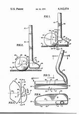 Putter Patents Patent Golf Drawing sketch template