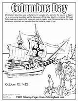 Columbus Christopher Ships Coloring Printable Pages Getdrawings Getcolorings Color Colorings sketch template