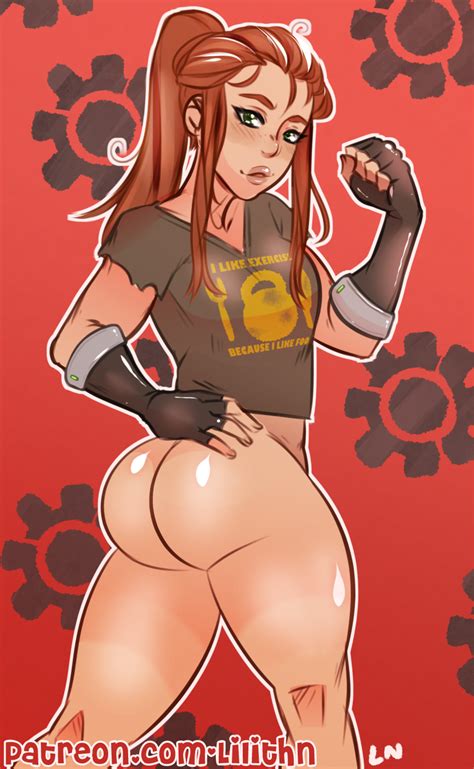 brigitte lindholm by lilithn hentai foundry