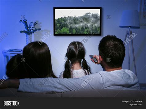 family watching image photo  trial bigstock