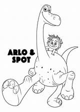 Arlo Dinosaurios Dinosaurio Dibujosparacolorear Gran Niños Remeras sketch template