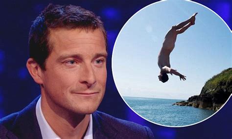 bear grylls remembers his naked proposal to wife on piers morgan life stories daily mail online