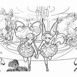 Barbie Pages Coloring Raquelle Fairies Fairy Secret Hellokids Printable sketch template