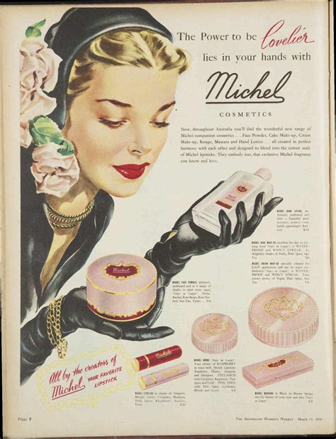 australian womens weekly trial powered  trove vintage makeup ads vintage