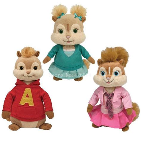 new beanie alvin and the chipmunks brittany eleanor plush