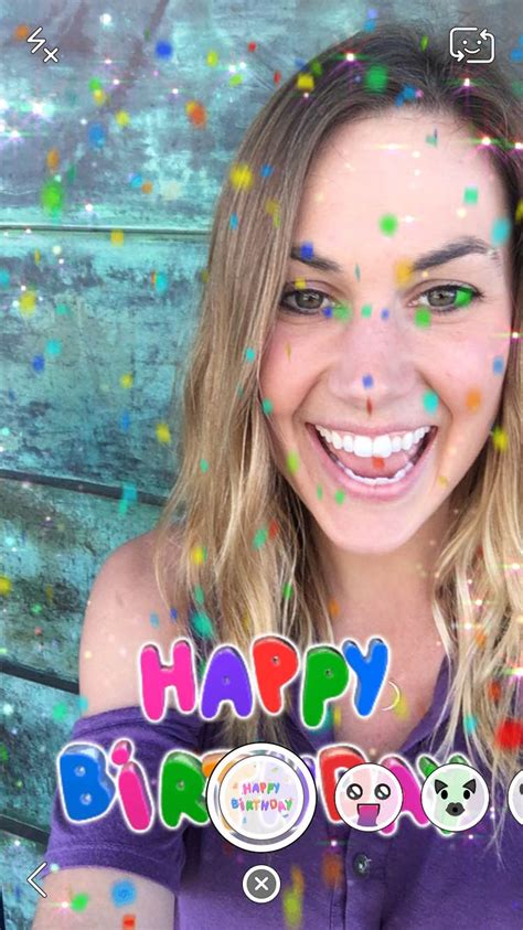 snapchat now gives you a special lens effect on your birthday venturebeat