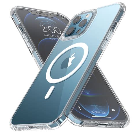 surlong clear magnetic phone case  iphone  case pro case compatible  magsafe