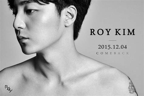 Roy Kim Revela Sexy Imagen Teaser Para Su Próximo Comeback Kpop Replay