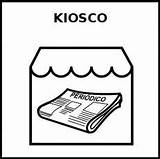Kiosco Pictograma Educasaac sketch template