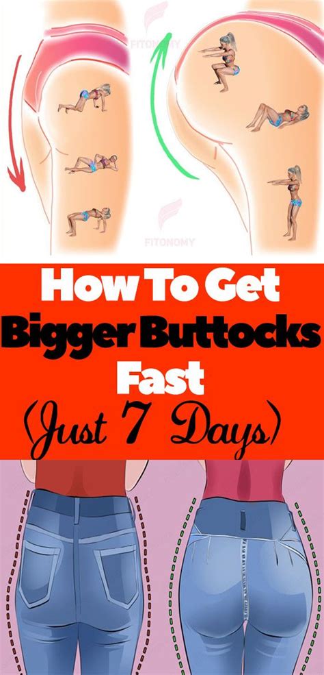 How To Get Bigger Buttocks Fast Just 7 Days Salud Y Ejercicio