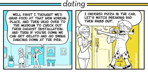 date nights while single vs in a relationship comic