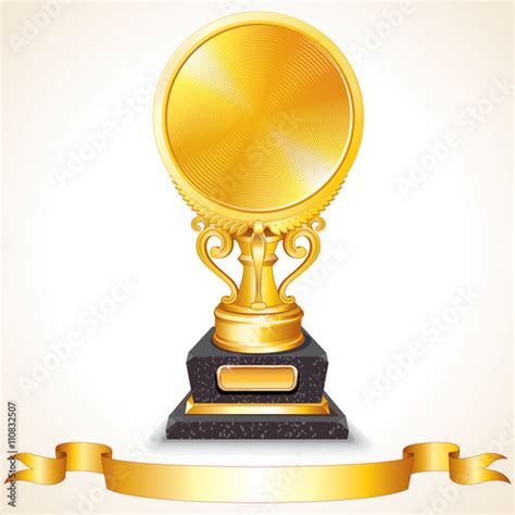 trophy cup template stock photo  royalty  images  fotoliacom pic