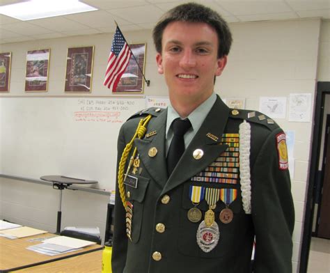 jrotc cadet flies  career  air force article  united states army