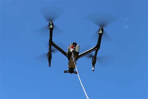 drone aviation announces automated smart winch tethering system unmanned systems technology