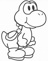 Yoshi Coloring Pages Girls Printable Print sketch template