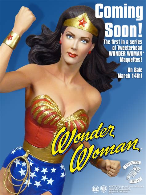 New Photos Of The Tweeterhead Lynda Carter Wonder Woman