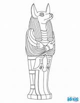 Coloring Anubis Egipto Hellokids Antiguo Dios Mummy Designlooter Dibujos Drucken Egipcio Dioses Egipcios Goddesses Egypte sketch template