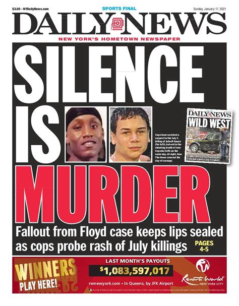 Ny Daily News In 2021 Daily News New York Post Hometown