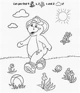 Barney Coloring Pages Friends Books Kids Library Clipart Comments sketch template