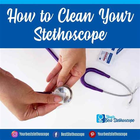 clean  stethoscope