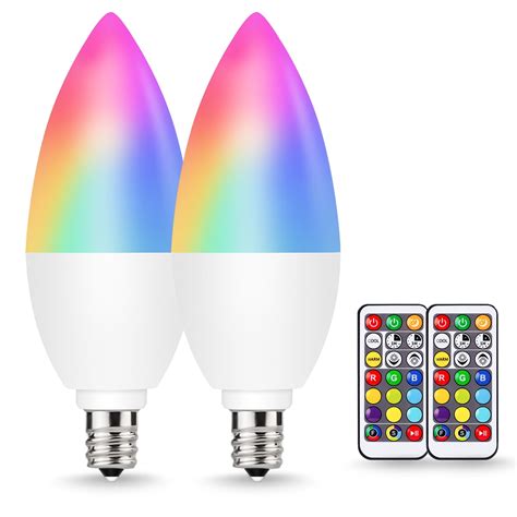 rgb color changing light bulbs  remote dimmable  watt equivalent  lm tunable white